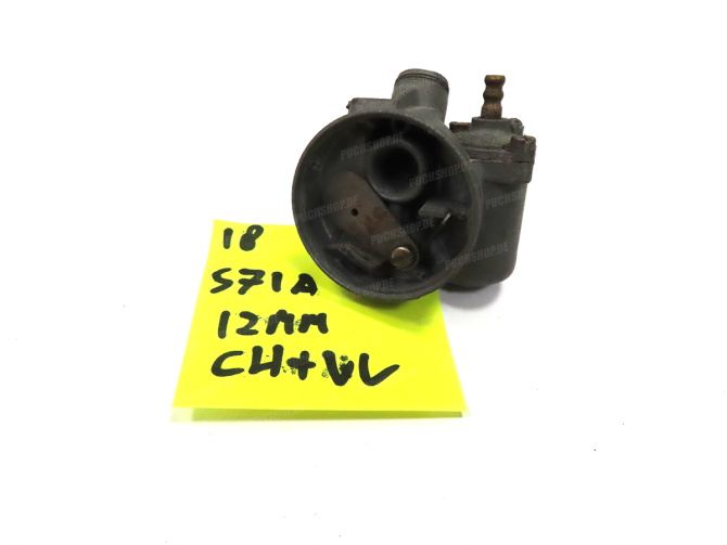 2nd hand Encarwi carburettor housing with cable choke and float 18 main
